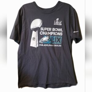 Nike Philadelphia Eagle Super Bowl Champs Gray Tee
